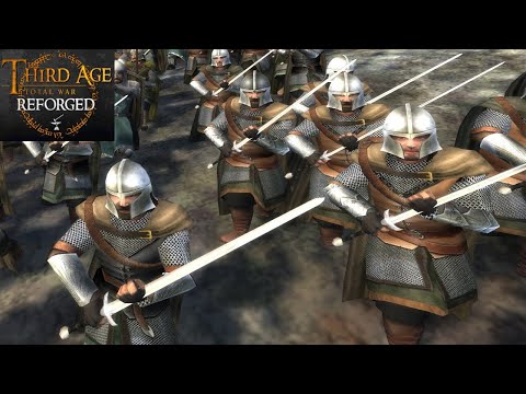 4 WAY BATTLE FOR ROCHDALE (Free For All Siege) - Third Age: Total War (Reforged)