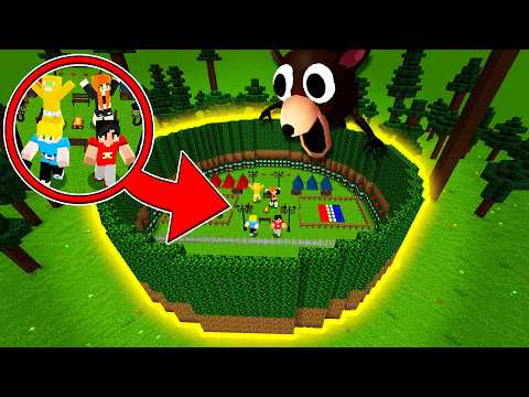 SOBREVIVI 99 NOITES na FLORESTA com meus amigos