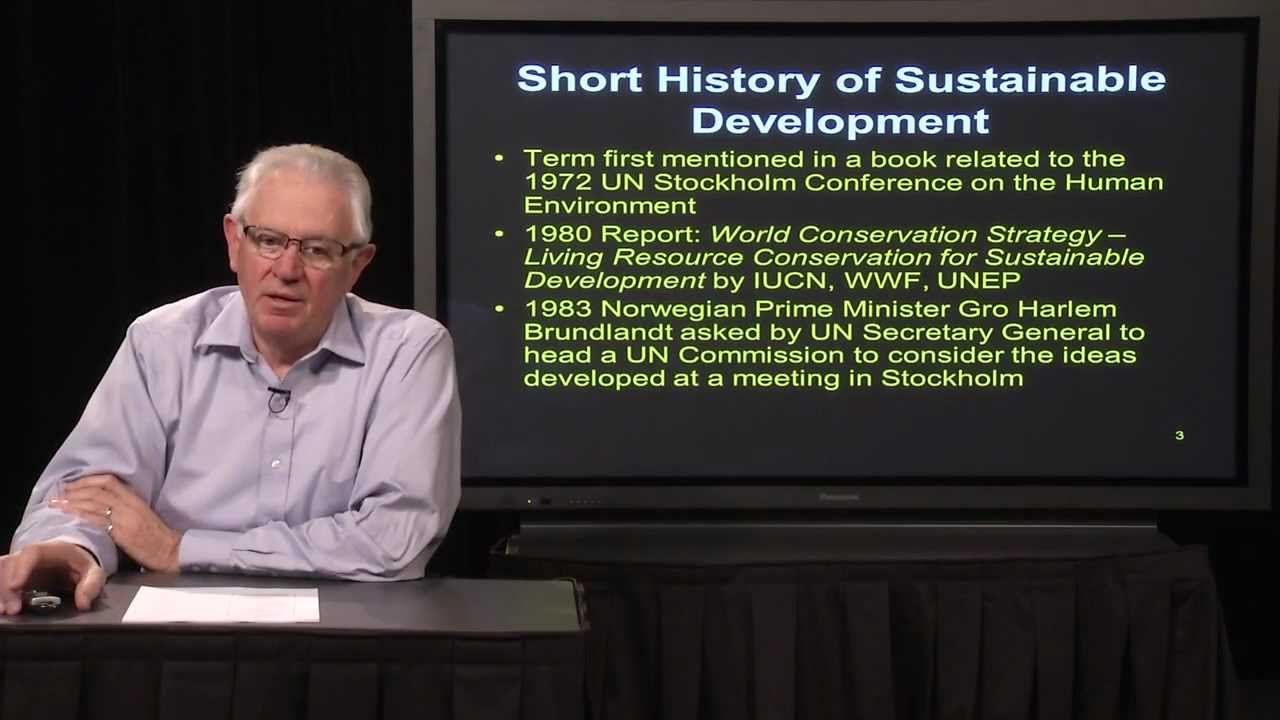 Lecture 1 - Sustainable Development Concepts