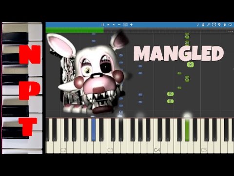 Mangled Piano Tutorial - NateWantsToBattle - FNaF