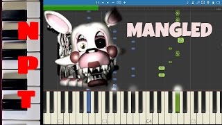 Mangled Piano Tutorial - NateWantsToBattle - FNaF