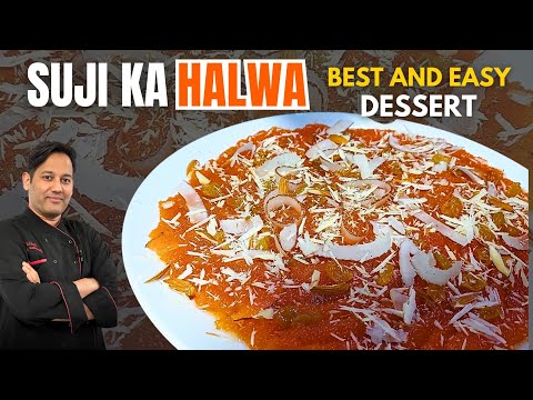 Traditional Suji ka Halwa Recipe | Easy Pakistani & Indian Dessert - sweet dessert