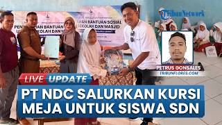 Siswa Tak Lagi Belajar Lesehan, PT NDC Kirim 70 Kursi dan 35 Meja ke SDN Papagarang Manggarai Barat