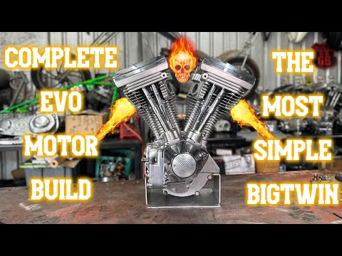 Complete Evo Motor Build - Harley Davidson