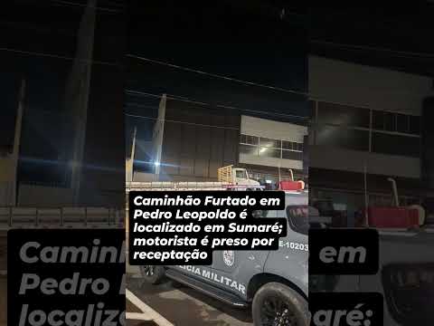 Caminhão furtado em Pedro Leopoldo é recuperado em São Paulo após nove dias