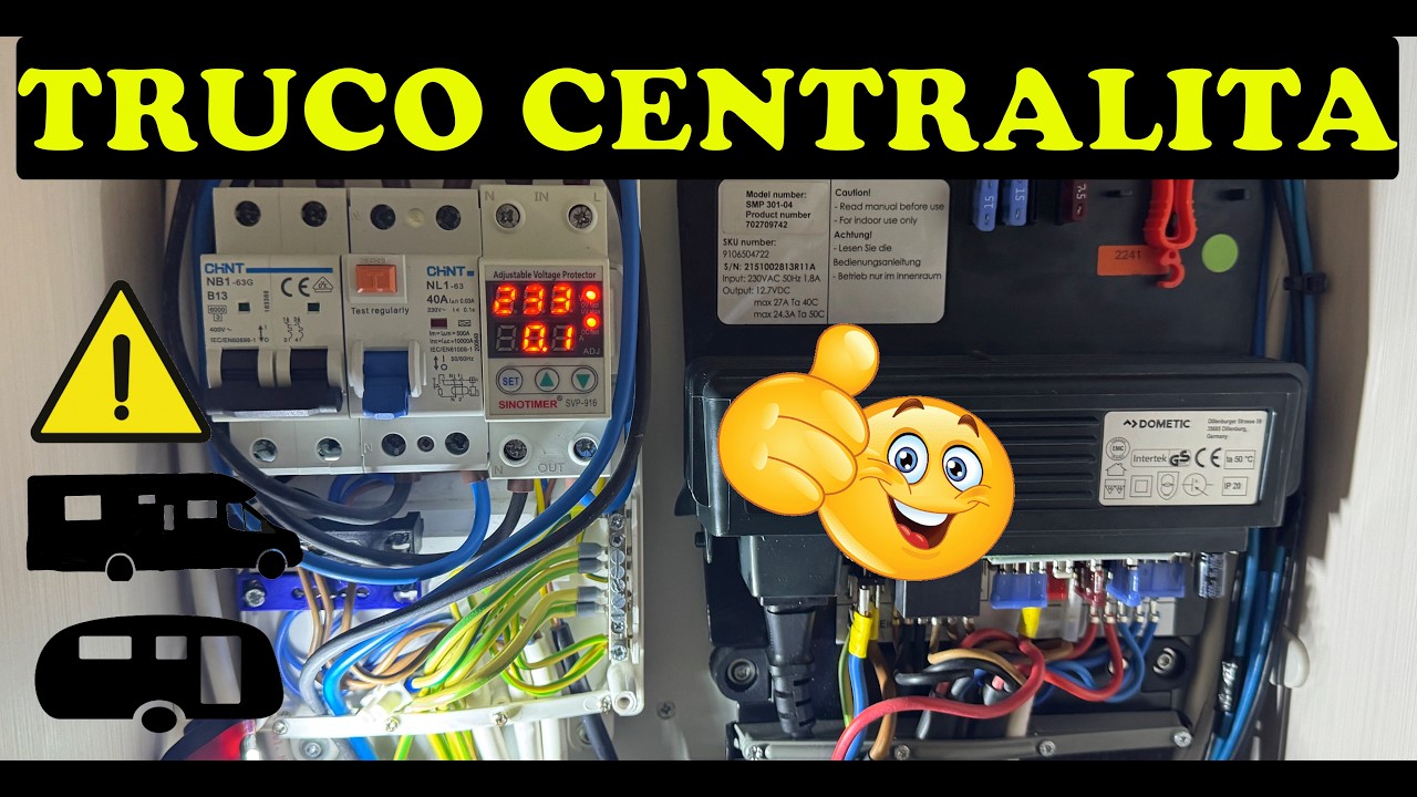 GENIAL TRUCO para la CENTRALITA de la AUTO / CARAVANA