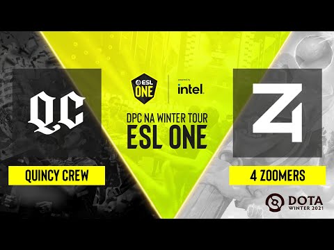 Dota2 - Quincy Crew vs. 4 Zoomers - Game 3 - DPC NA Winter Tour - ESL One