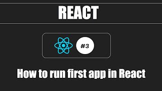 React #3 - How to run react first app(customization & how app injecting in root div)