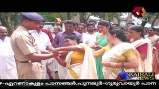 Protest Against RSS Tying Rakhi To Para Military Force In Mavelikkara