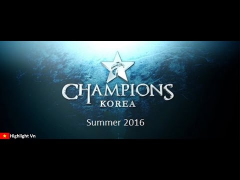 [Game 2]  CJ vs ESC - Highlight LCK mùa hè 2016 CJ Entus vs ESC Ever (BO3)