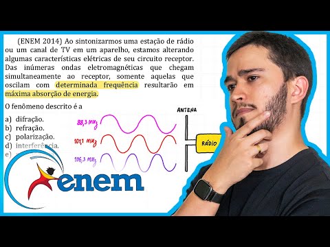 ENEM 2014 - When we tune into a radio station or a TV channel on a device, we are changing