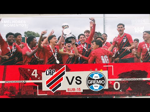Athletico Paranaense 4x0 Grêmio - Final da Copa Sul Sub-15 | MELHORES MOMENTOS