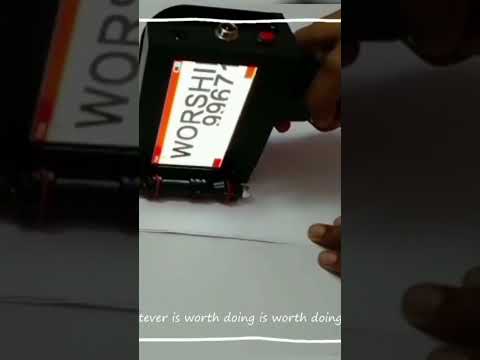 Handheld Inkjet Printing Machine