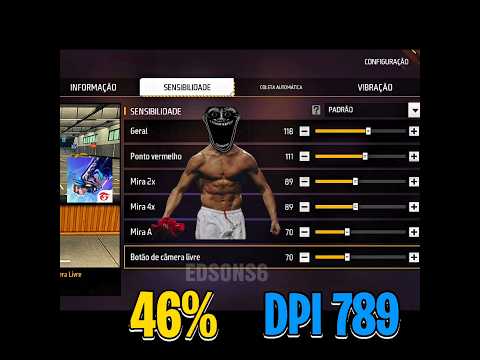 SENSI XITADA PARA ATUALIZAÇÃO! FF #sensi #sensibiliSENSIdadefreefire #freefire #dpi #melhordpi #xit