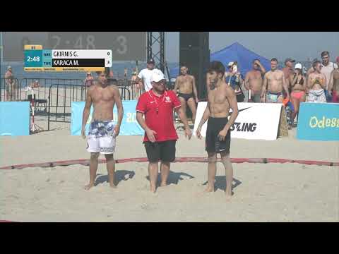 1/2 Men's BW - 70 kg: G. GKIRNIS (GRE) v. M. KARACA (TUR)
