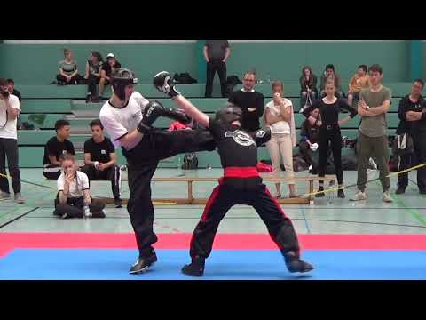 Kickboxen: Elias Fadani - Nick Schimpf (Landesmeisterschaft WAKO - BaWü #4)