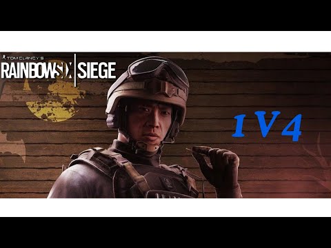 Insane Rainbow Six Siege 1v4 clutch ( from one spot ) !!!