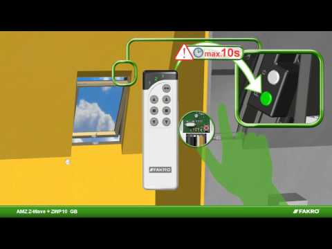 FAKRO roof windows   AMZ Z Wave and ZWP10