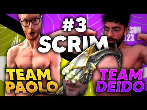 TEAM DEIDO VS TEAM PAOLO - SCRIM GAME 3 ft @Ian91YT @MatteoHSGaming  Ceresio1995 darkchri99