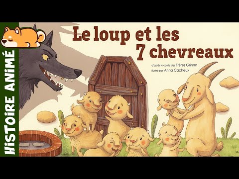 LE LOUP ET LES SEPT CHEVREAUX🐺Histoire pour s'endormir | Conte pour enfants sur la confiance, pardon