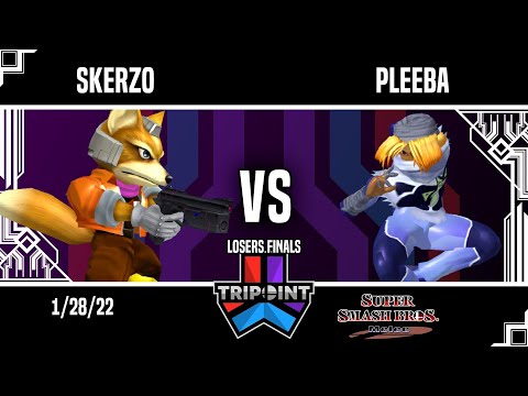 Joey's Birthday Bash - Losers Finals - Skerzo(Fox) Vs. Pleeba(Sheik)