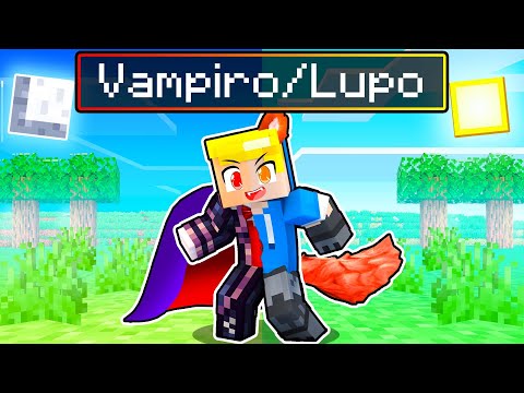 DIVENTO METÀ LUPO MANNARO METÀ VAMPIRO! - Minecraft ITA