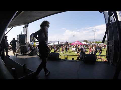Tommy Traina & Tai Bow playing Warped Tour Pamona CA 2017 pt1