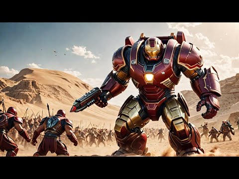 Hulk Buster Fights 100,000 Roman Archers – Ultimate War Test | UEBS2