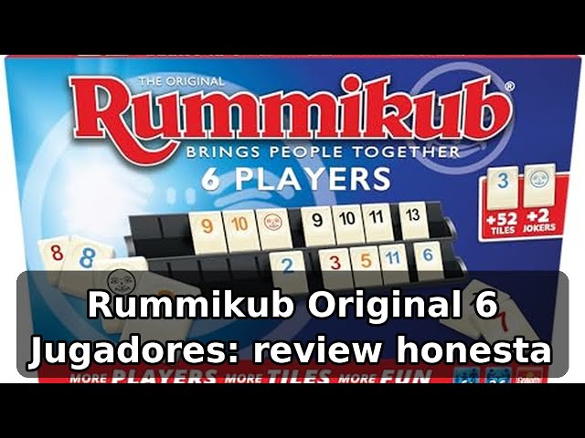 Vídeo relacionado con Goliath - RUMMIKUB Dice - El Juego Clásico Original con Dados para Niños y Adultos - A Partir de 7 Años - Juego de Mesa de Estrategia para 2 Jugadores- Diversión y Desafío Mental