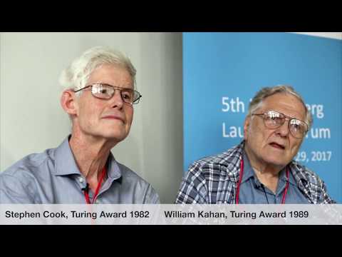 5th HLF – Laureate interview: Stephen A. Cook and William Morton Kahan