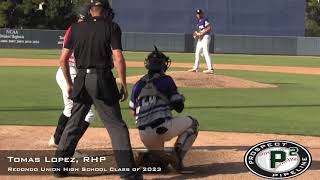 Tomas Lopez Prospect Video, RHP, Redondo Union High School Class of 2023