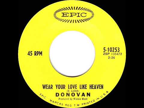 1967 HITS ARCHIVE: Wear Your Love Like Heaven - Donovan (mono 45)