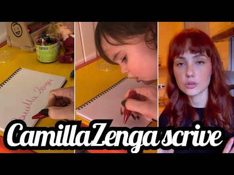 CAMILLA ZENGA absolutely wants to write her name with ROSALINDA CANNAVÒ 😂😂