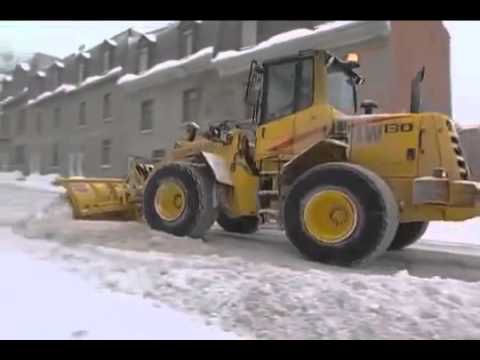 Mighty Machines In the Snow Storm