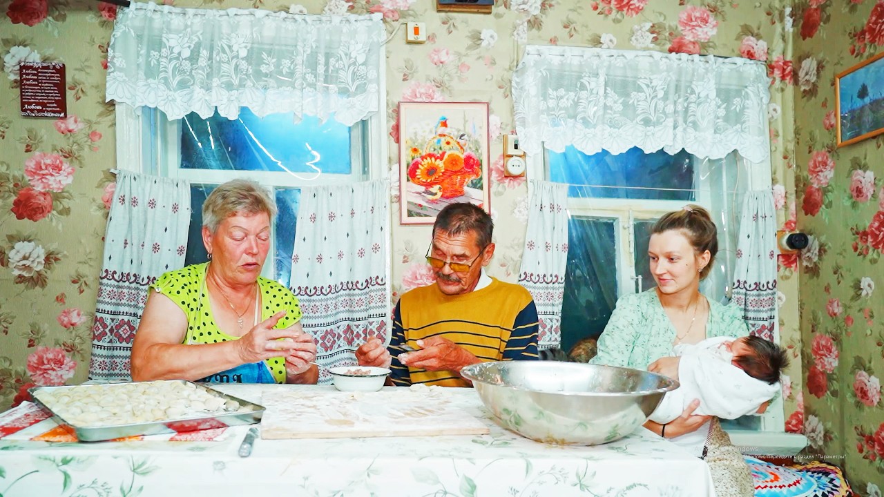 ОСТАЛИСЬ ЖИТЬ В ДЕРЕВНЕ | ГОТОВИМСЯ СКЛАДЫВАТЬ ПЕЧЬ | ЗАГОТОВИЛИ ЕДУ | ДЕЛАЕМ 