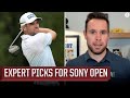 Golf Expert Shares Best Bet, Top 10, Sleeper Wagers for Sony Open | CBS Sports HQ