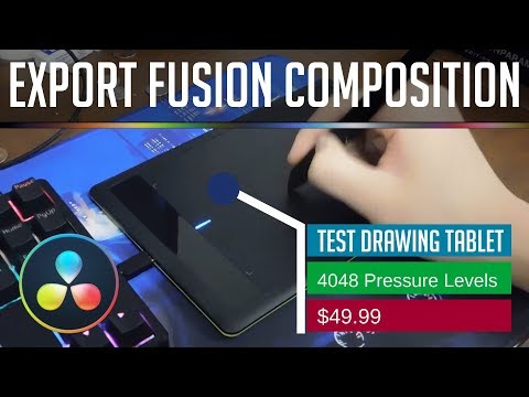 How to Import and Export Fusion Compositions as Settings Files | Resolve 15 Tutorial
