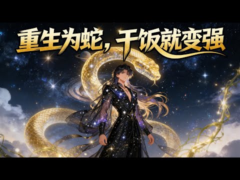 【FULL】Reborn as a snake, he becomes stronger by eating rice.#FullChineseSeries #Anime