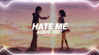 hate me - ellie goulding ft juice wrld edit audio