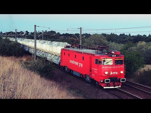 EA 1096 TFG cu o garnitură  de ciment în apropiere  de Radoiesti HM