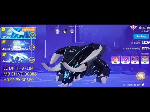 [HI3SEA]Memorial EX W15 - Parvati(37184); AKA(30986); Benares(30560)