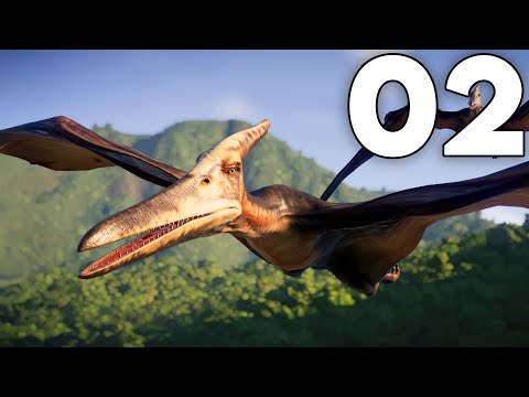 Jurassic World Evolution 3 Campaign - Part 2 - FLYING DINOS