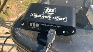 Video thumbnail for MidiTech VS Kenton MIDI USB HOST by TheRigRat