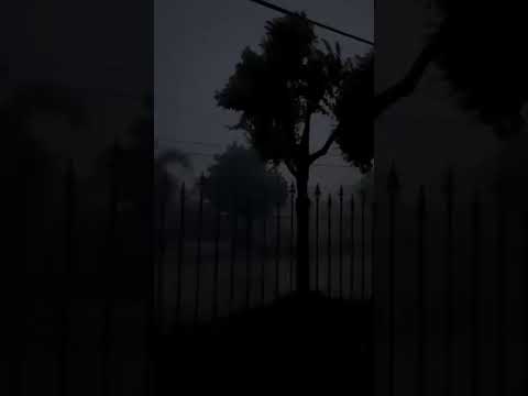 Fuerte tormenta en Colonia Caroya, Córdoba, con corte de energía eléctrica 01/04/26 #tormenta