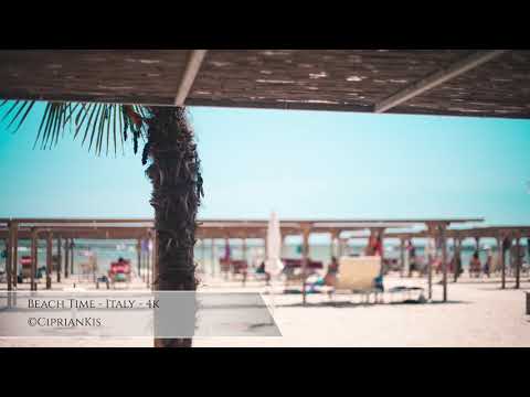 Italy Beach Timelapse 4k
