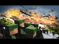 Villagers Vs Pillagers WORLD WAR D DAY Minecraft Animation Movie