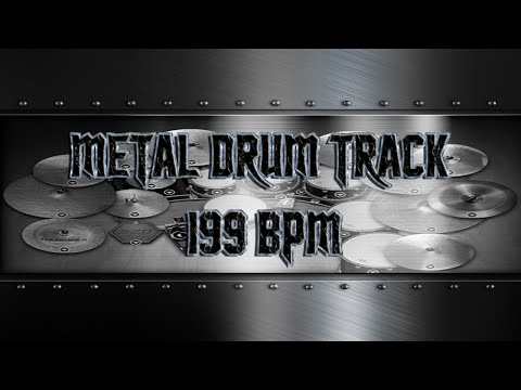 Thrash Metal Drum Track 199 BPM | Preset 3.0 (HQ,HD)