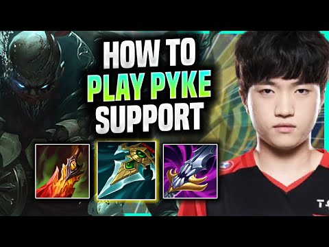 LEARN HOW TO PLAY PYKE SUPPORT LIKE A PRO! - T1 Keria Plays Pyke Support vs Senna! | Season 2022.