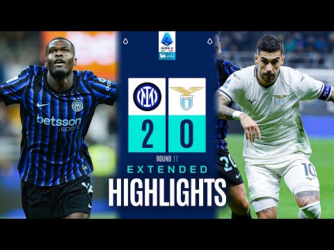 INTER-LAZIO 2-0 | EXTENDED HIGHLIGHTS | SERIE A 2025/26