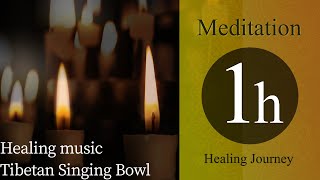 organize my mind / Tibetan singing bowl overtones /Healing music / 1 hour
